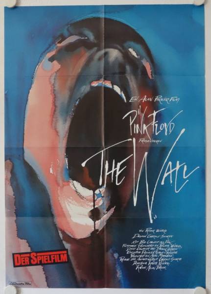 Pink Floyd The Wall original release german movie poster